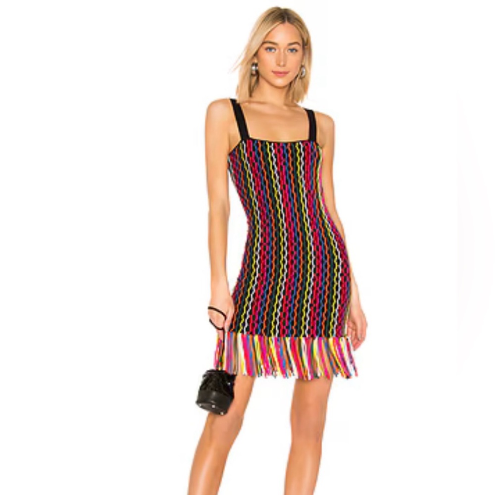 Liliana Mini Dress in Rainbow NBD XS